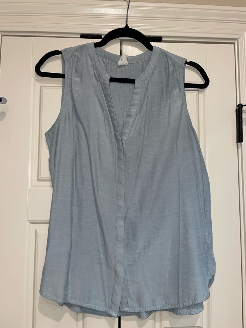 FLAWLESS Pale Blue Sleeveless V-Neck Camisole